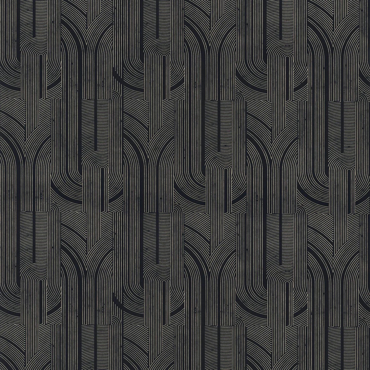 Porte dorée - Noir/Doré