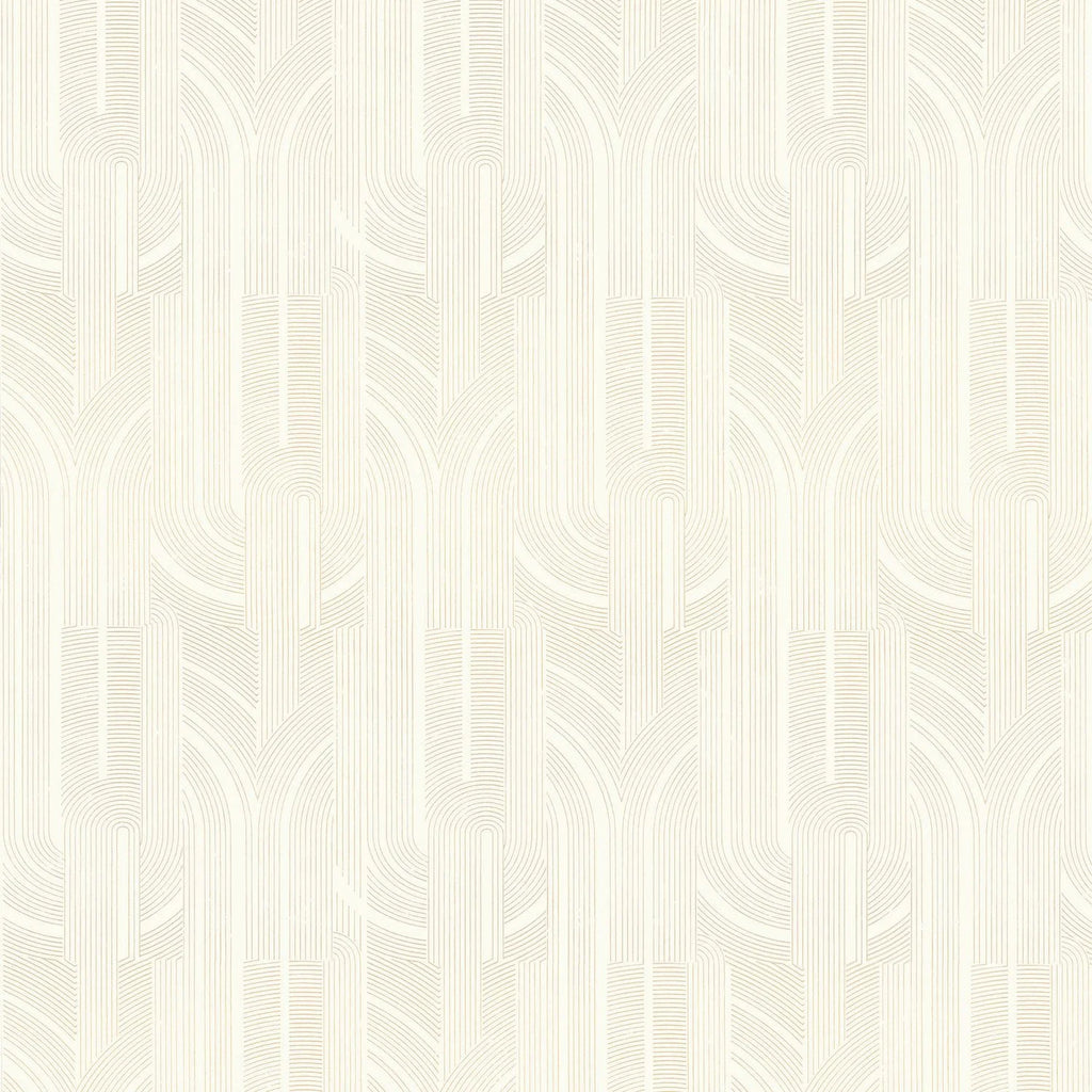 Porte dorée - Blanc/Doré