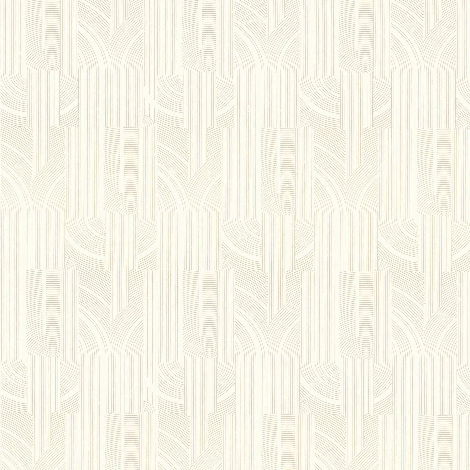 Porte dorée - Blanc/Doré