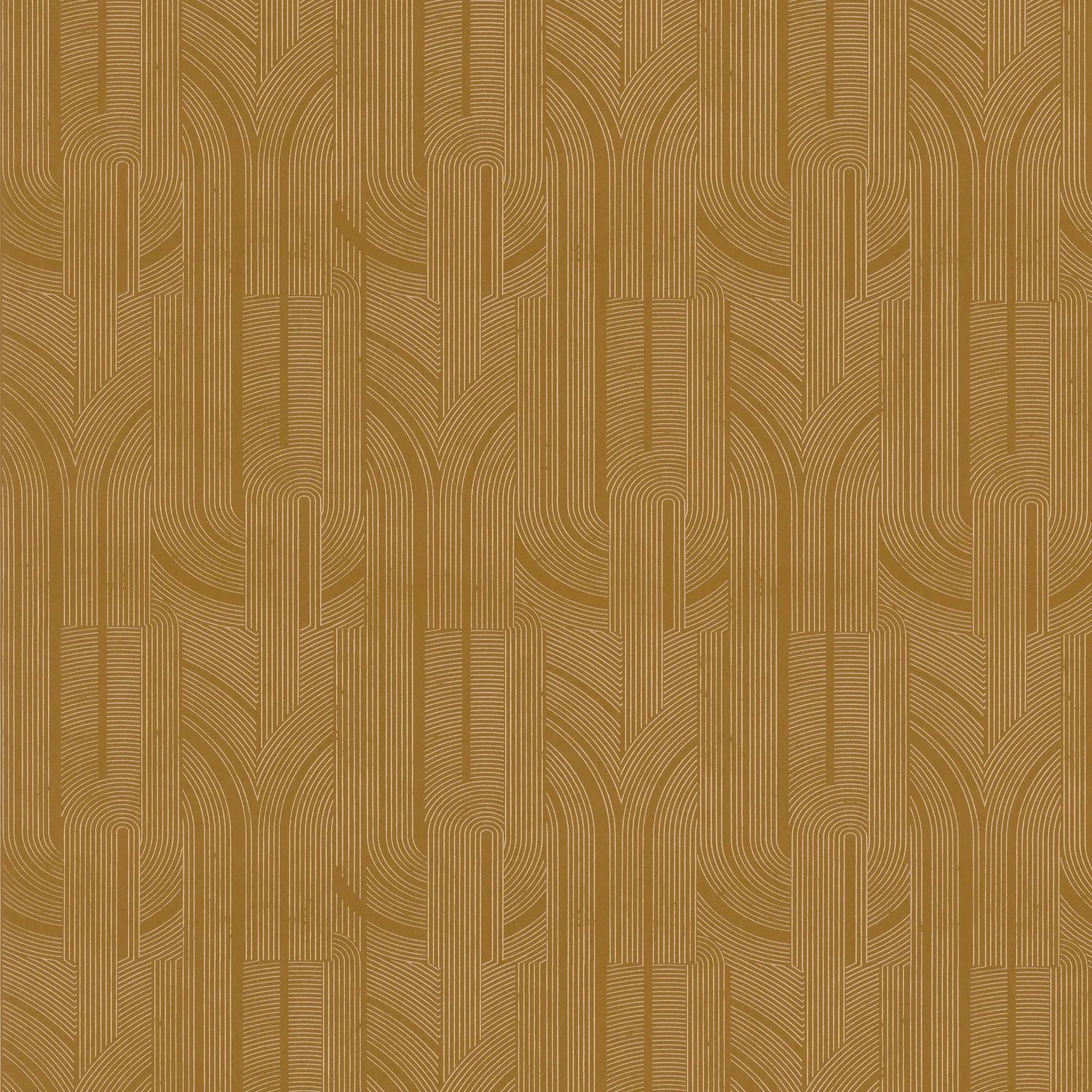 Porte dorée - Ambre/Doré
