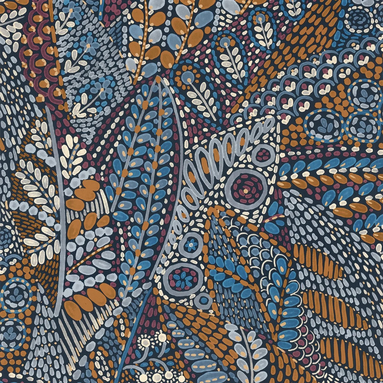 Talavera - Marine/Ocre