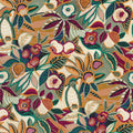Tehuana wallpaper by Casamance in Multico - metallic design