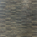 Lirio wallpaper by Casamance in Anthracite/Doré - metallic design