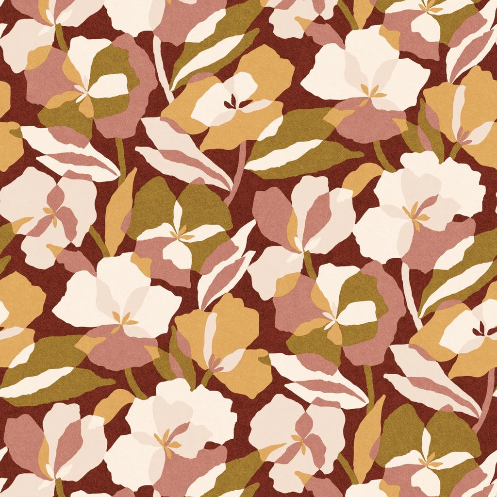 Amaryllis - Grenat/Blush