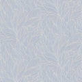 Hosta wallpaper by Casamance in Lilas/Doré - metallic design