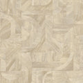 Intarsia wallpaper by Casamance in Sable
