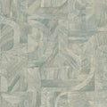 Intarsia wallpaper by Casamance in Opaline