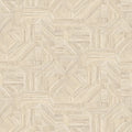 Imbrication wallpaper by Casamance in Ivoire