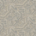 Imbrication wallpaper by Casamance in Givre