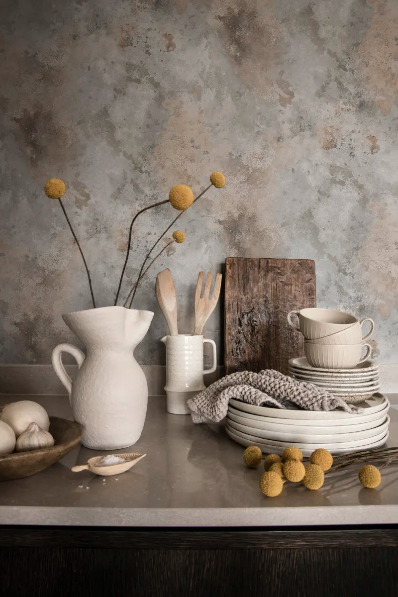 Rost wallpaper by Sandberg in a room setting