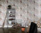 Rost wallpaper by Sandberg in a room setting