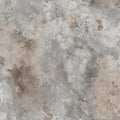 Rost wallpaper by Sandberg, flat swatch of a weathered concrete plaster effect in grey with rust and beige patina