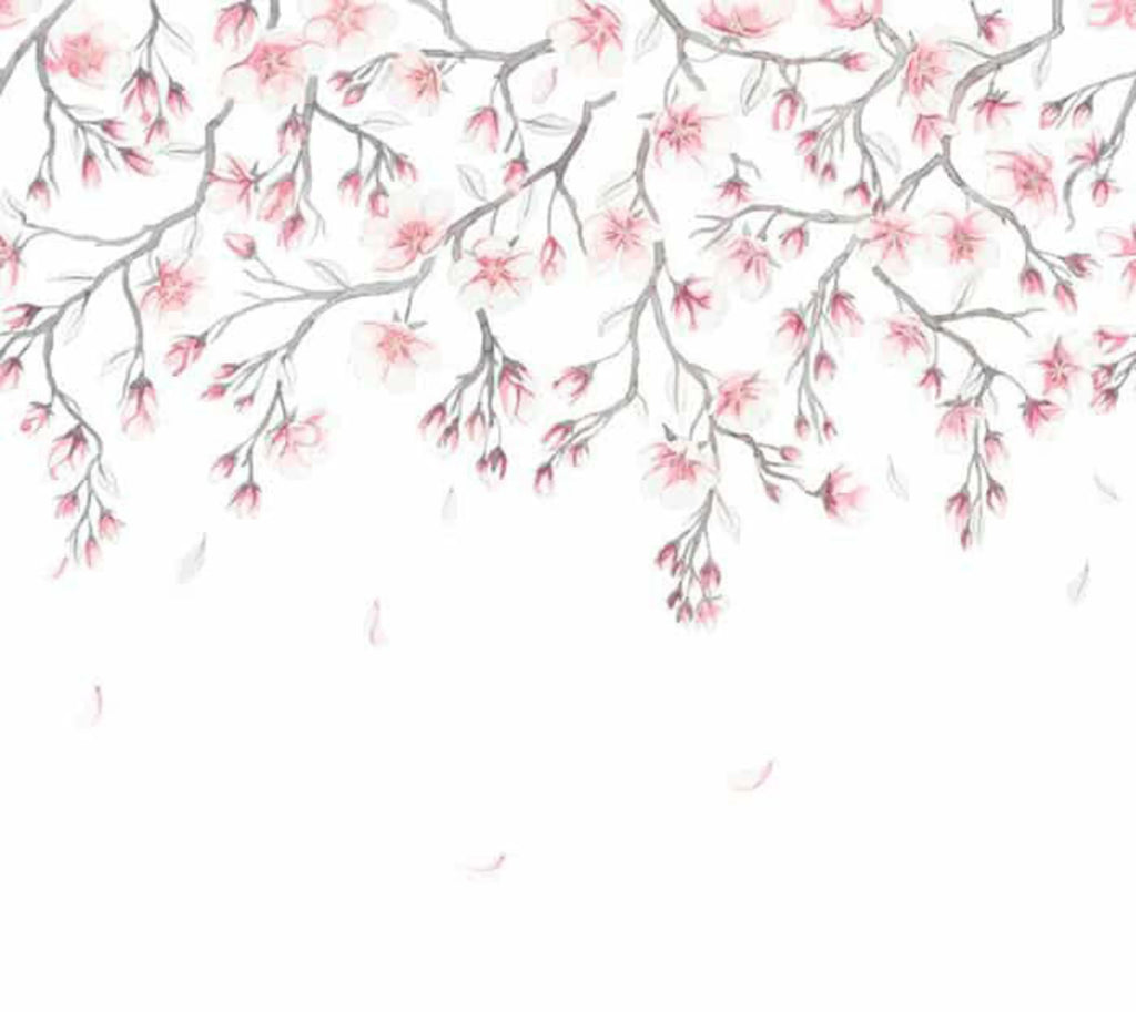 Sakura Mural wall mural by Sandberg – floral design, Pink