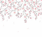 Sakura Mural wall mural by Sandberg – floral design, Pink