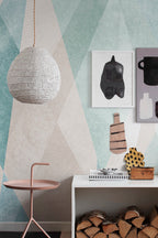 Prisma wall mural by Sandberg – abstract design, Pastel