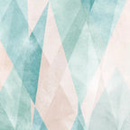 Prisma wall mural by Sandberg – abstract design, Pastel