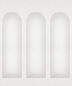 Ljung wall mural by Sandberg – abstract design, Light Grey – flat swatch showing the repeat