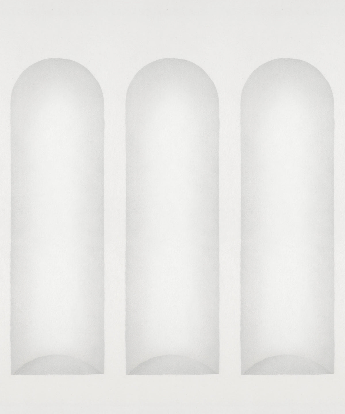 Ljung wall mural by Sandberg – abstract design, Light Grey – flat swatch showing the repeat