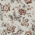 Kajsa wallpaper by Sandberg – floral design, Beige – Sand – styled in a room setting, view 2