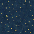 Starry Sky wallpaper by Sandberg – sky & clouds design, Blue – Petrol