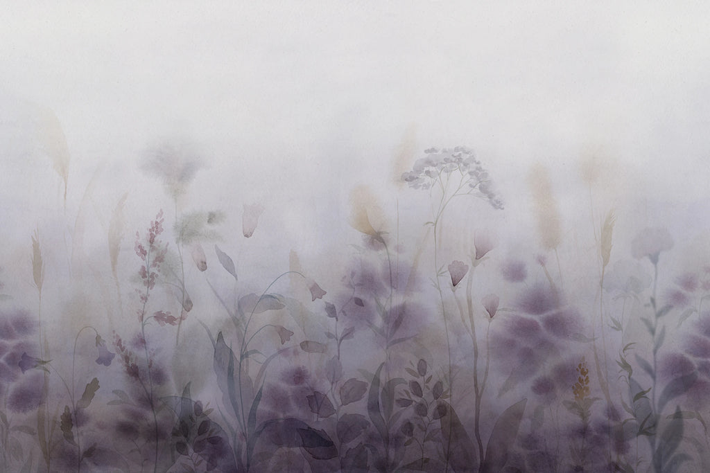 Vilda wall mural by Sandberg – floral design, Pink – Dawn