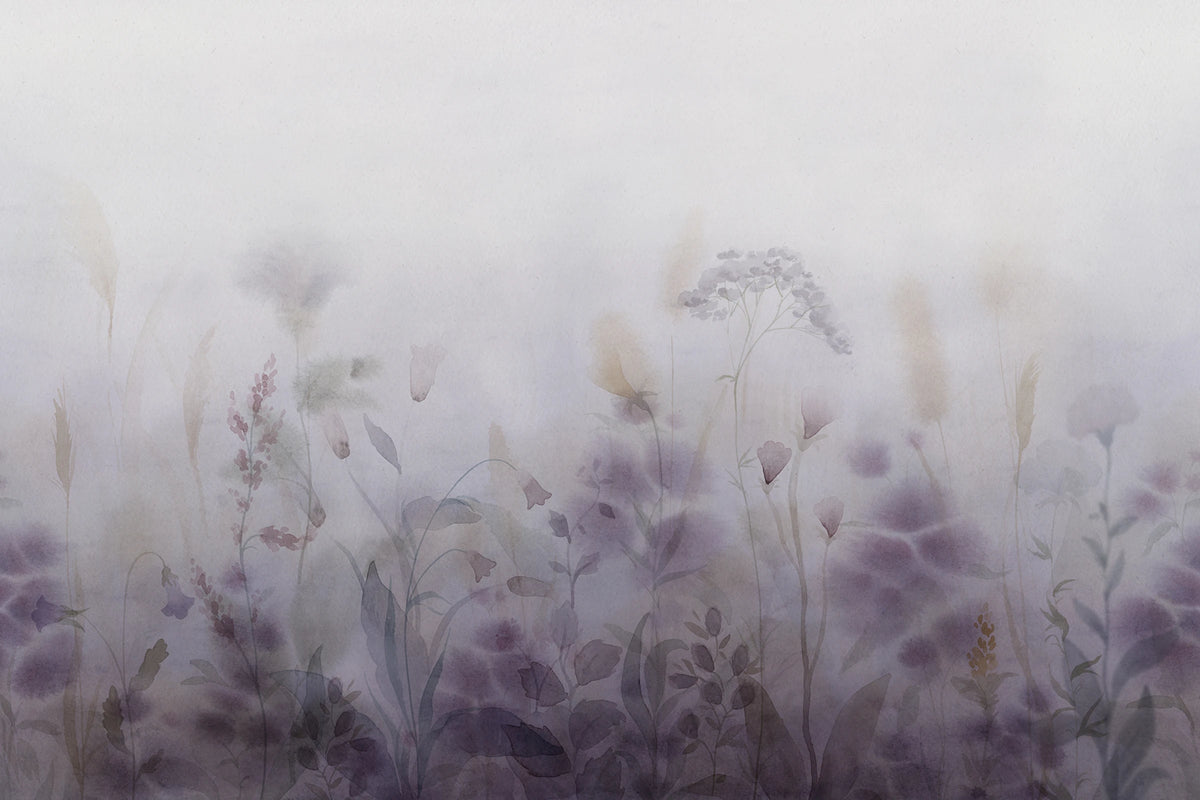 Vilda wall mural by Sandberg – floral design, Pink – Dawn