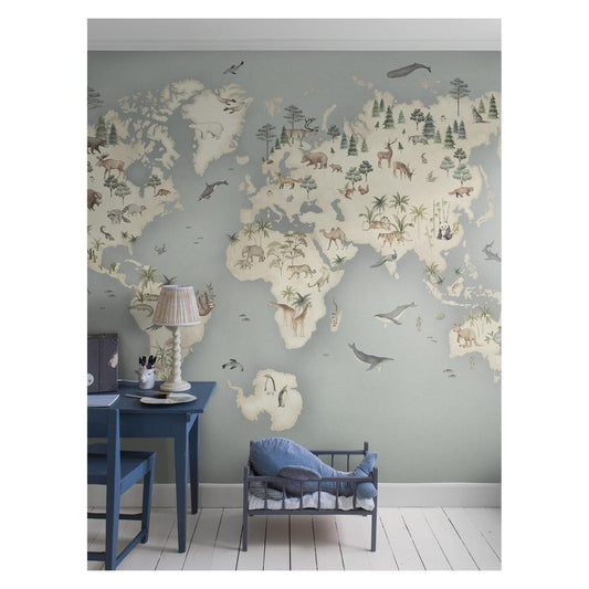 Little Explorers Mural - Wallpaper Trader