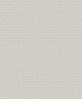Einar wallpaper by Sandberg, flat swatch of a small diamond and dot motif in soft grey-beige