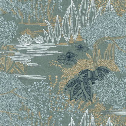 Jasmin Floral - Wallpaper Trader