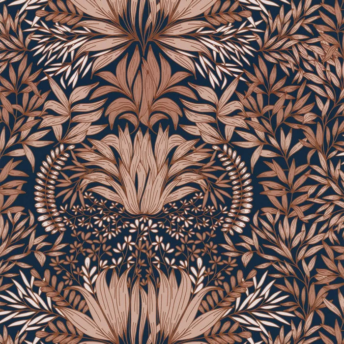 Chardon Floral - Wallpaper Trader