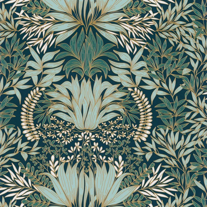 Chardon Floral - Wallpaper Trader