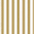 Estelle wallpaper by Sandberg in a golden ochre and white vertical stripe, flat roll swatch