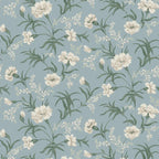 Emilie Sky Blue wallpaper by Sandberg – floral design