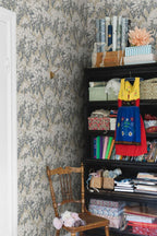 Ragnvi wallpaper by Sandberg in a room setting
