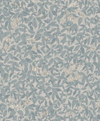 Linnea Misty Blue wallpaper by Sandberg – botanical design