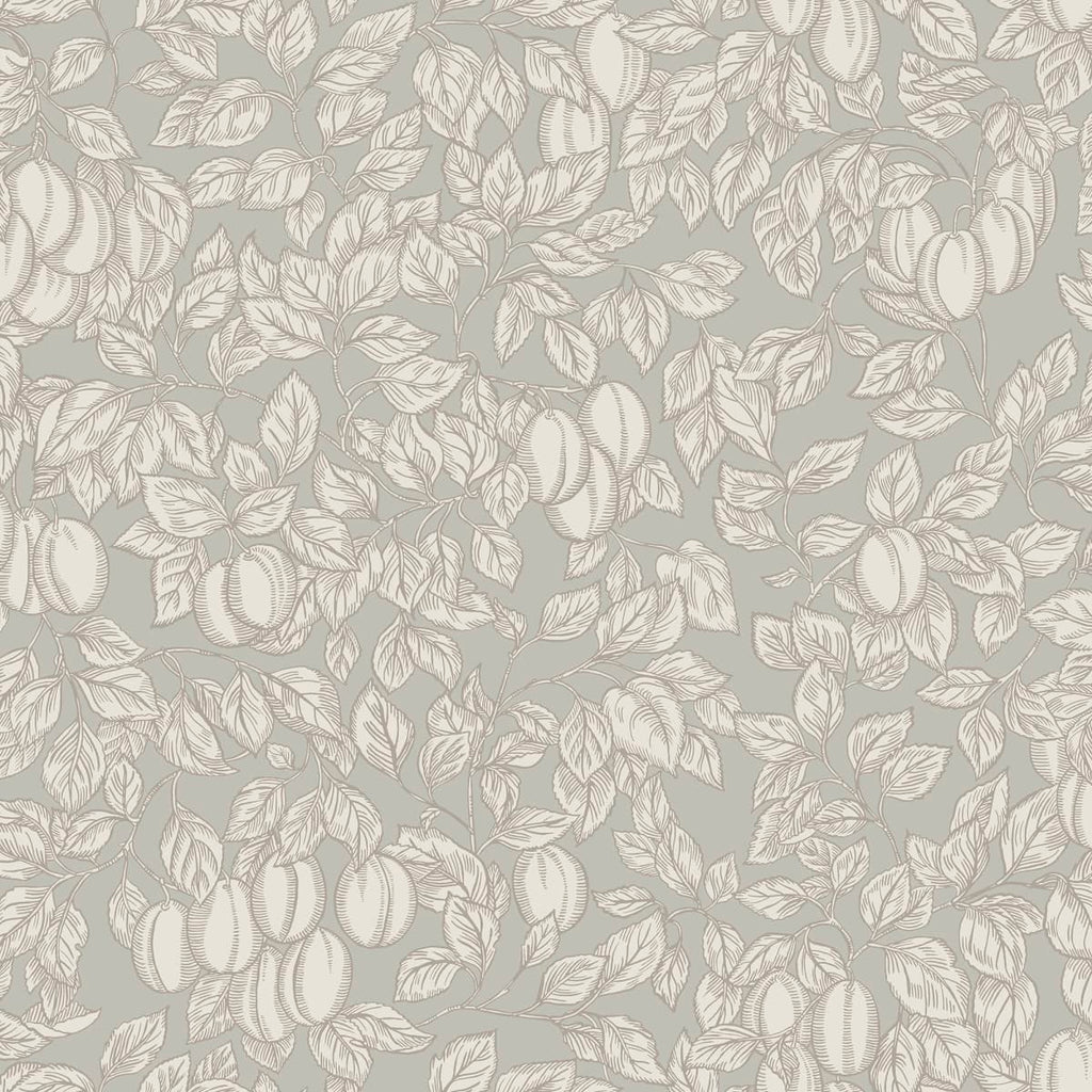 Emrik Sage Green wallpaper by Sandberg – botanical design