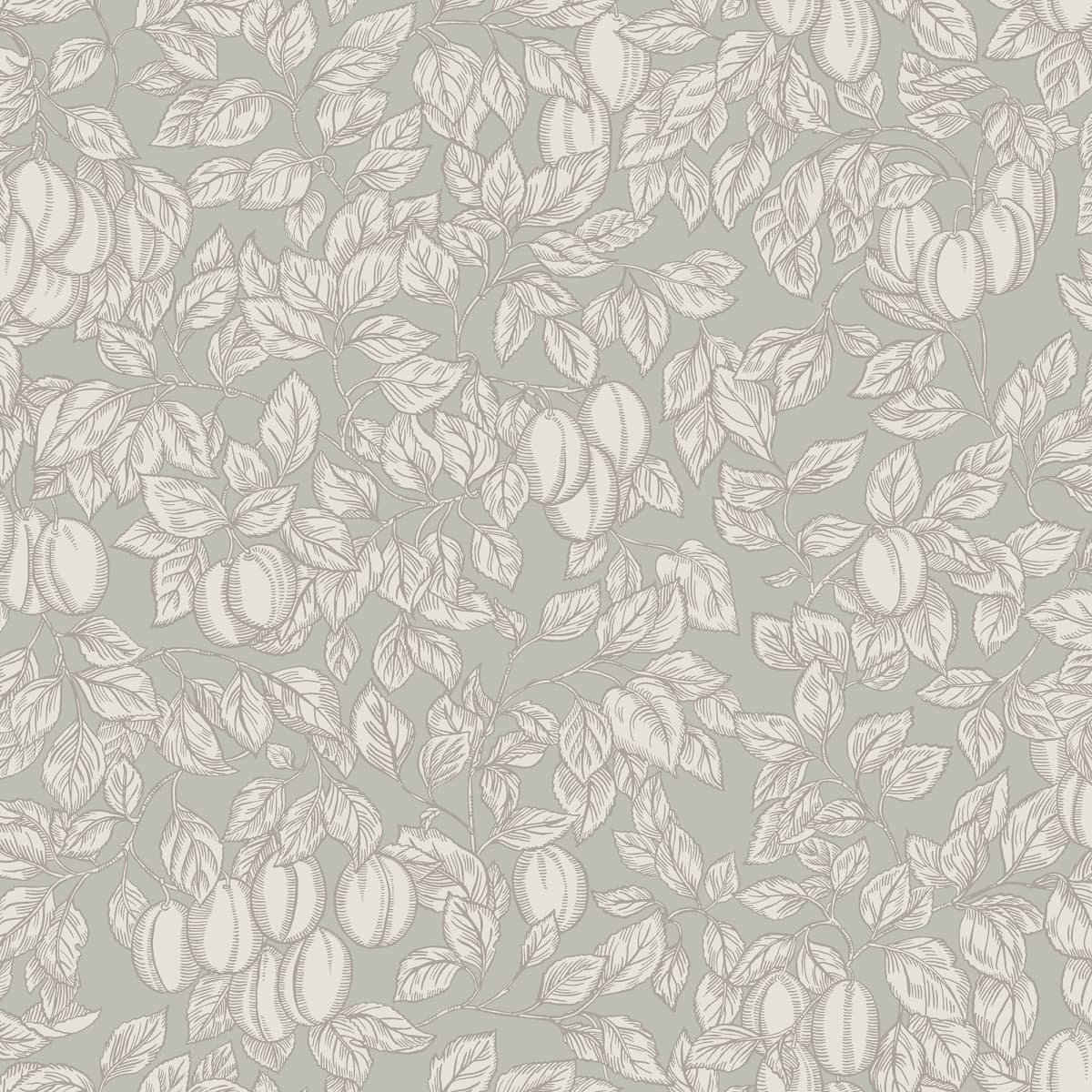 Emrik Sage Green wallpaper by Sandberg – botanical design