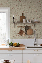 Henny wallpaper by Sandberg in a room setting