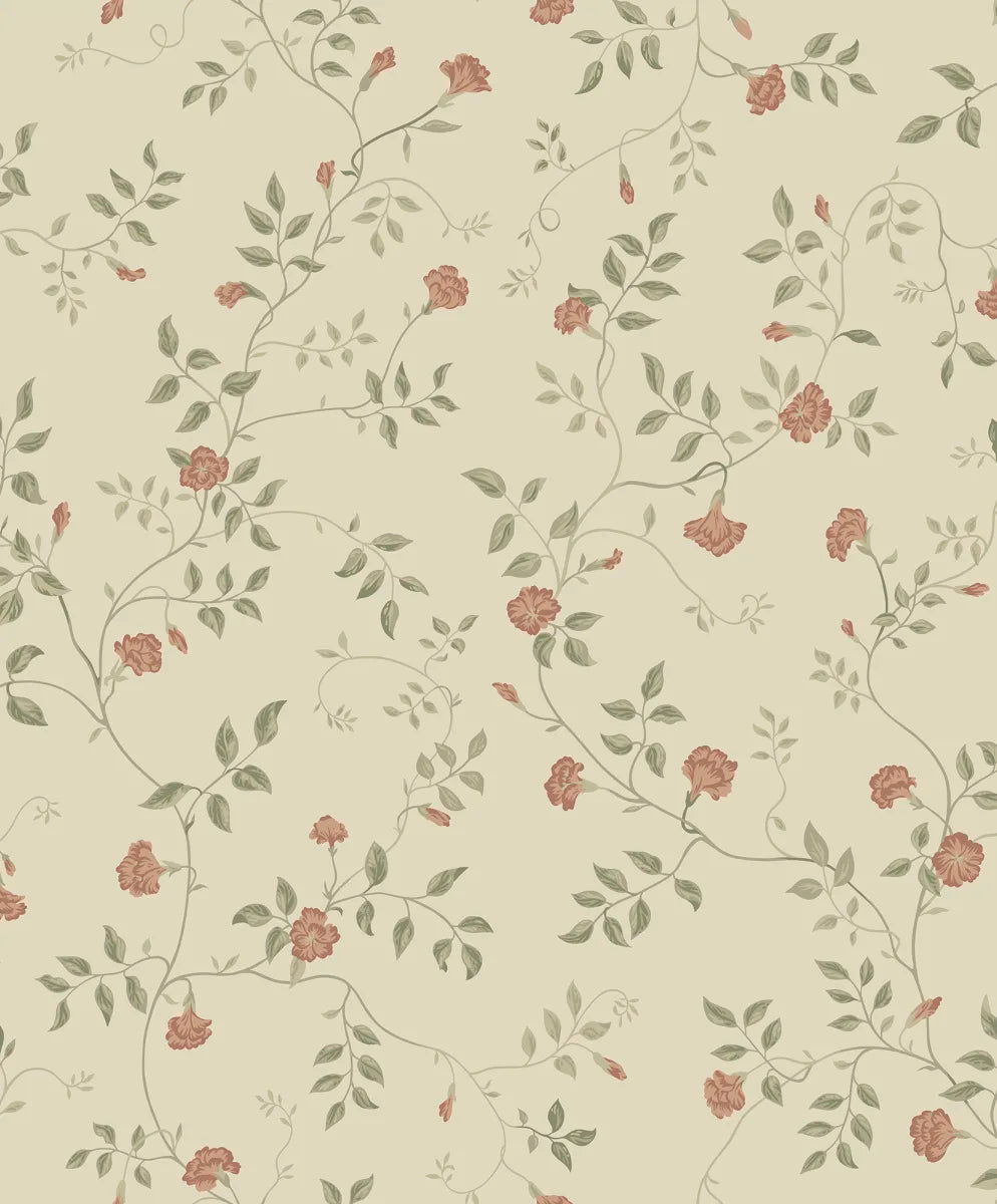 Henny Ginseng wallpaper by Sandberg – floral design