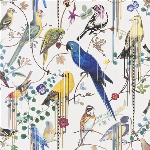 Birds Sinfonia - Neige - Wallpaper Trader