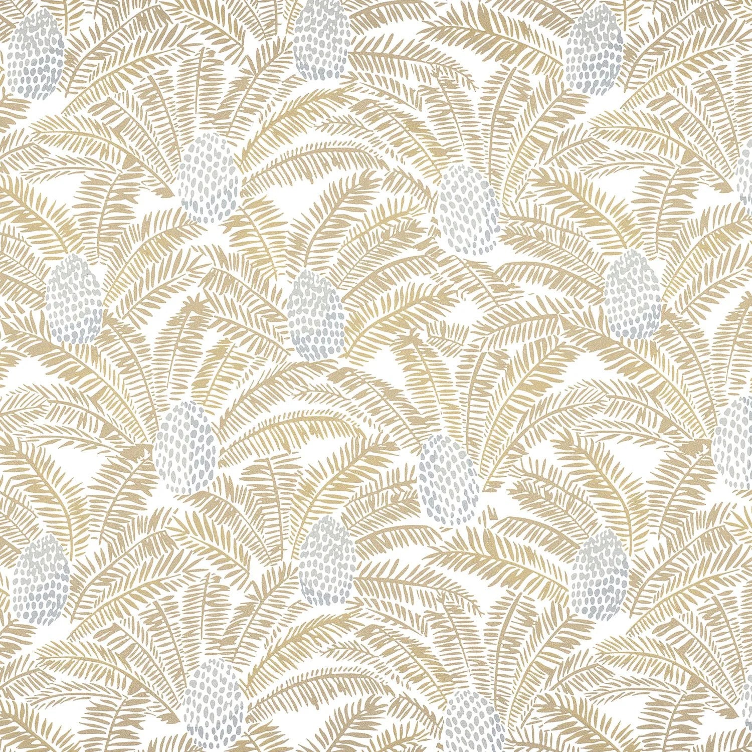 Palmeta - Blanc/Dore