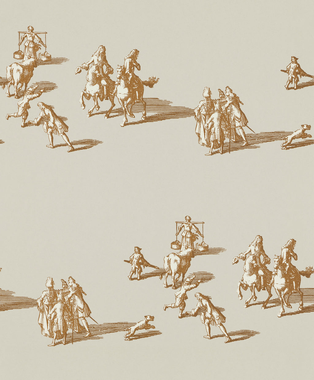 A Walk in the Park wallpaper by Langelid/von Bromssen - animals design in Brown