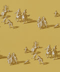 A Walk in the Park wallpaper by Långelid/von Brömssen in Awalkintheparkmistedyellow - animals design