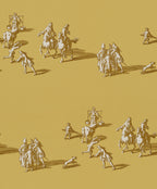 A Walk in the Park wallpaper by Langelid/von Bromssen - animals design in Yellow