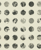 A Peep to the Past wallpaper by Langelid/von Bromssen - geometric design in Black