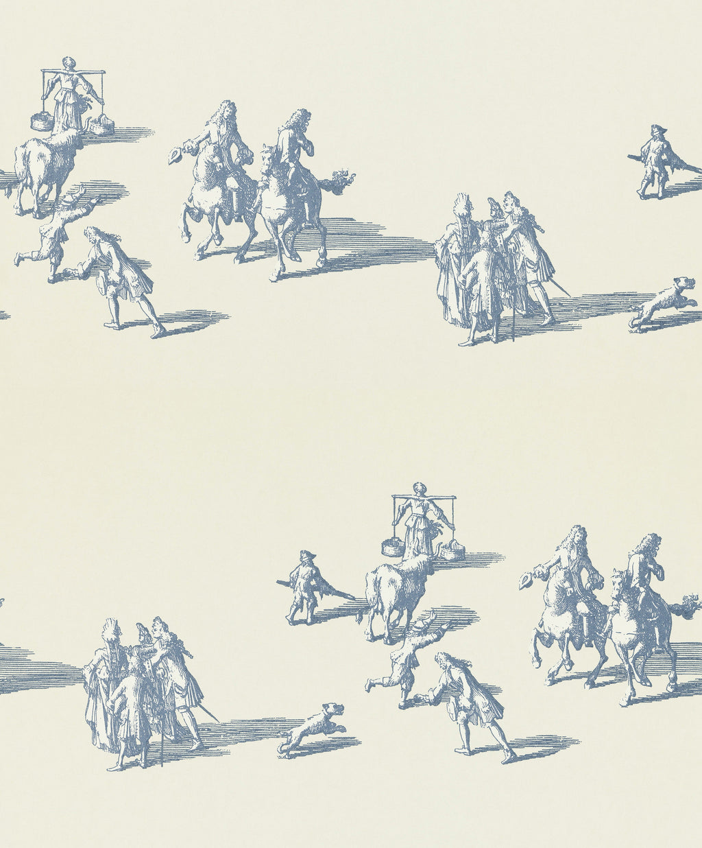 A Walk in the Park wallpaper by Langelid/von Bromssen - animals design in Blue