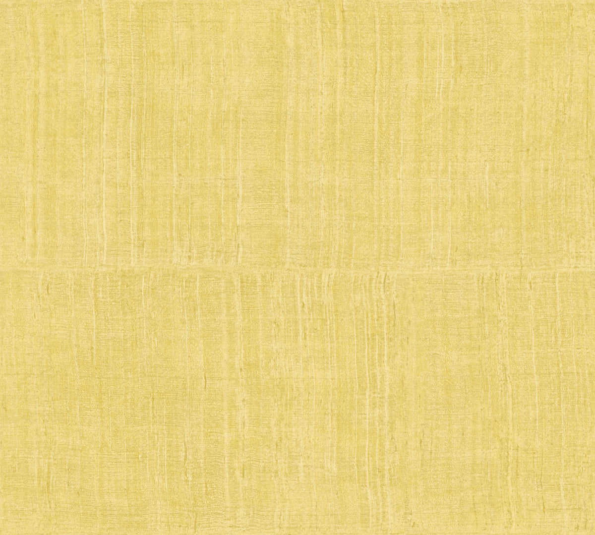 Katan Silk wallpaper by Arte in Yellow (Lemon) – flat swatch of the silk texture pattern