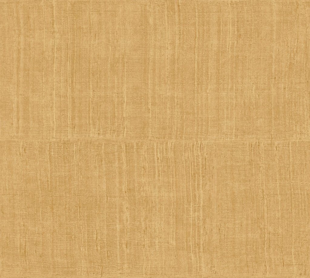 Katan Silk wallpaper by Arte in Gold (Amber) – flat swatch of the silk texture pattern