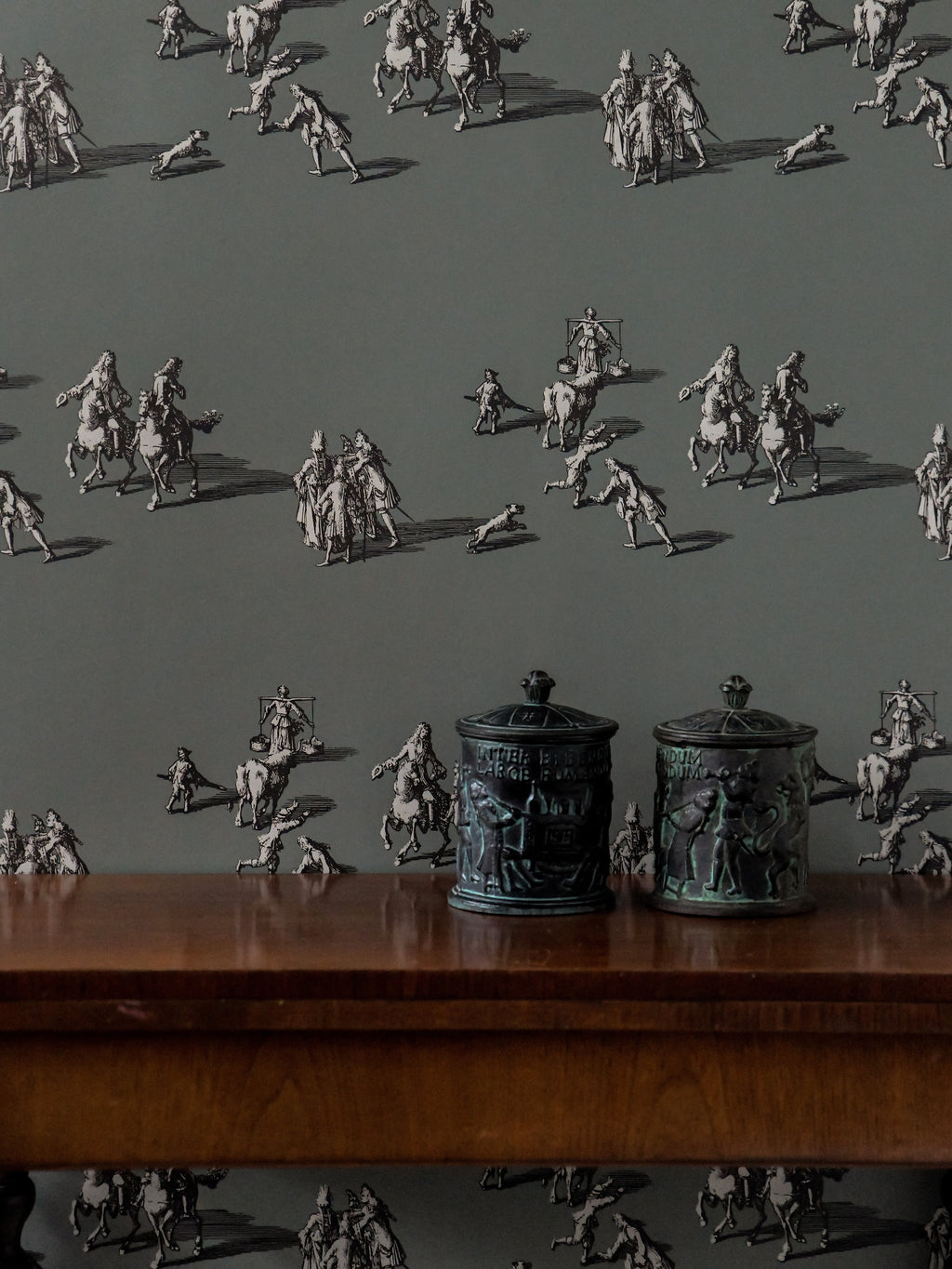 A Walk in the Park wallpaper by Langelid/von Bromssen - animals design in Green