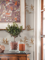 A Walk in the Park wallpaper by Langelid/von Bromssen - animals design in Brown